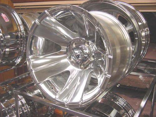  15x8  138 polished ion wheels  chevy gm s10/ s15 ,, high offset 4x4 only zr2