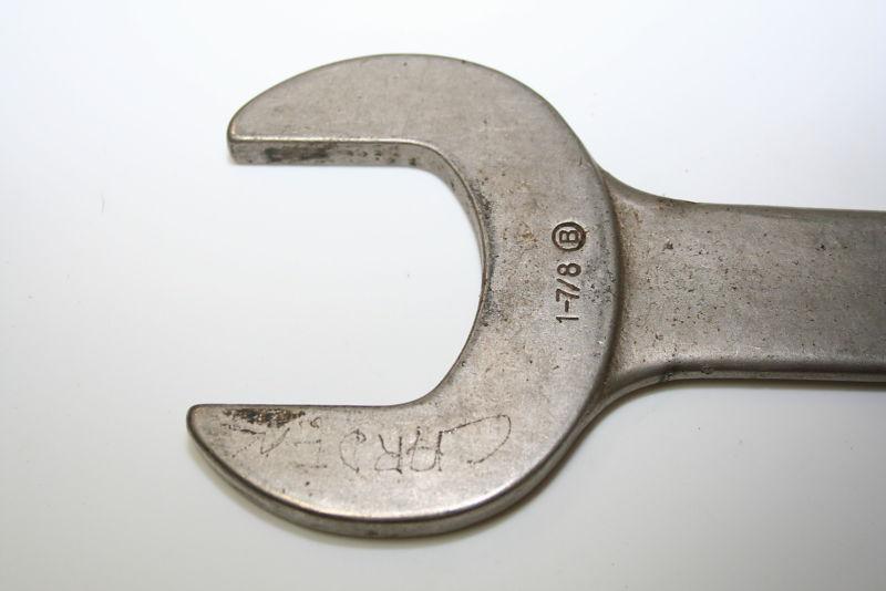 1 7/8 inch Single end Pump Service wrench showing light use Unknown maker, US $19.99, image 2