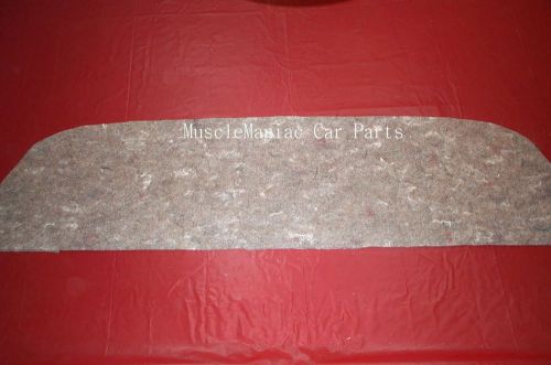 Markets best 1962-1964 impala package tray insulation 2 dr 62 63 64