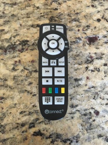 Chrysler town and country ves u connect dvd remote 05091247aa