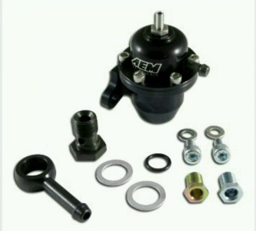 AEM Adjustable Fuel Pressure Regulator Acura&Honda Offset Flange 90 Deg 25-304BK, US $100.00, image 1