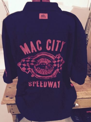 Mac tools mac city speedway racing shirt bowling size 3xl timing series nascar
