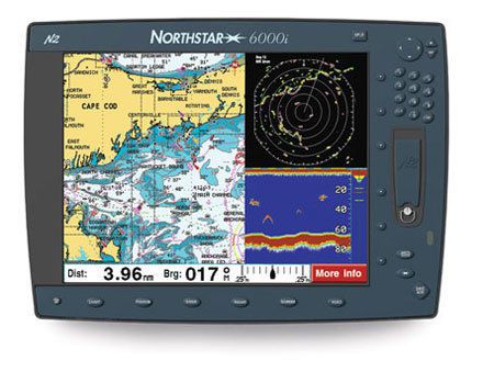 Northstar 10&#034; gps chartplotter, radar and sounder