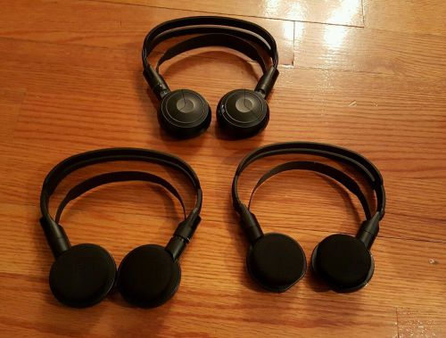 Honda odyssey / pilot  headphones  2005 - 2015 oem original  3 pairs