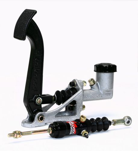 Wilwood clutch pedal kit #340-1469 floor mount 3/4&#034; m/c slave cylinder imca drag