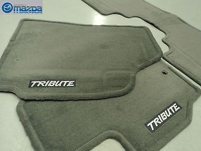 Mazda tribute 2008-2011 new oem gray carpeted floor mats