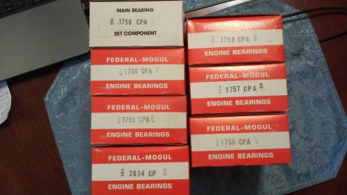 Federal mogul 4934m main bearings std. mack 672-707 cubic disp.