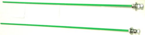 (2) new universal snow plow blade markers / guides for snowplows green color 3&#039;