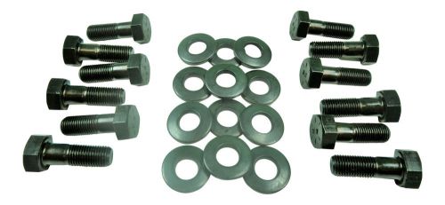 Quick change ring gear and bolt kit for threaded ring gear