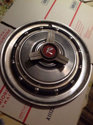 1965 vintage rambler 14&#034; spinner hub cap