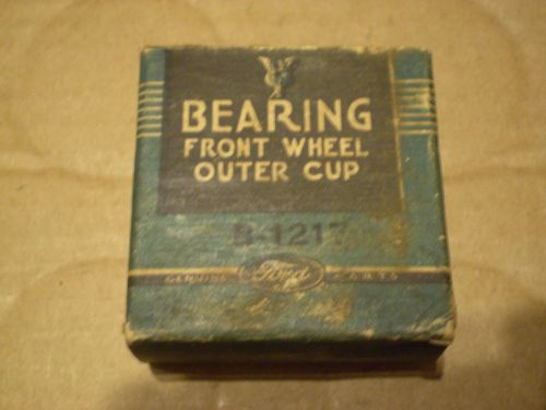 Vintage nos ford bearing front wheel outer cup no.b-1217