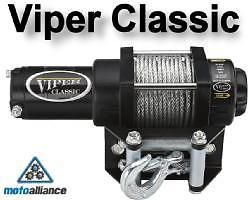 Viper classic 2500lb atv winch &amp; custom mount for 2005-2009 polaris sportsman
