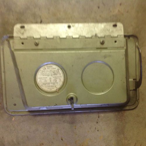 1967 1968 pontiac firebird glove box door with lock original gm part very nice