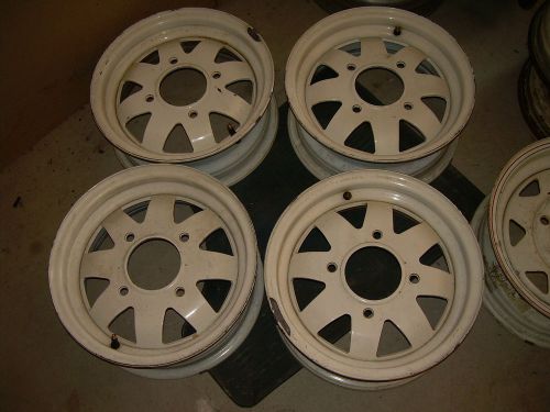 Subaru brat 4wd wagon wheels made by jackman 4 x 140 13&#034; set of 4