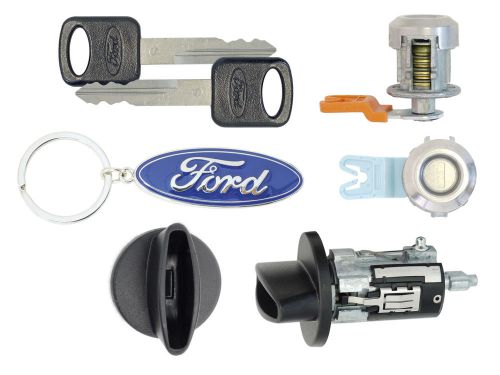 Ford f250, f350 superduty &#039;99-&#039;07  ignition cylinder &amp; 2 door locks w/keys