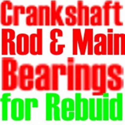 Mains &amp; 8 rod bearings for ford 289,302 1962-1999 .020