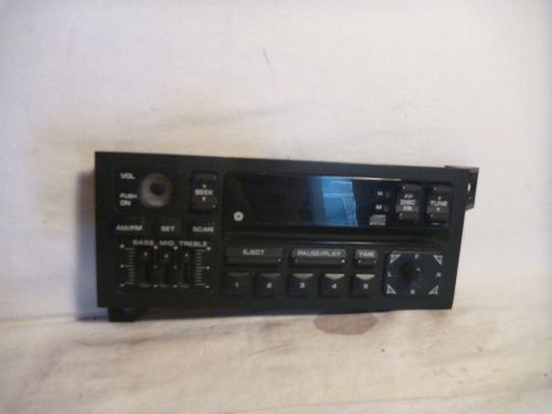 97-01 dodge ram radio cd p04793347ac f924