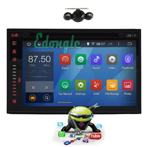 7inch android 4.4 double din 2din universal car stereo gps navigation multimedia