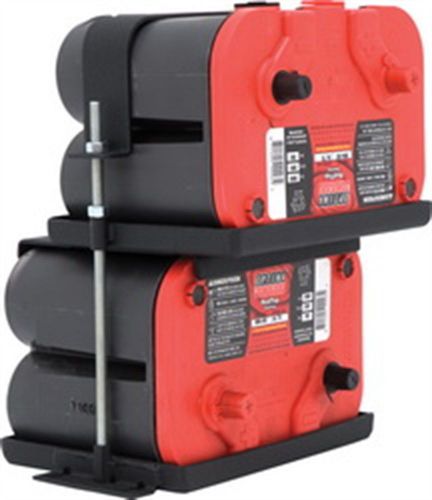 Smittybilt 2800 dual battery tray fits 97-06 wrangler (lj) wrangler (tj)