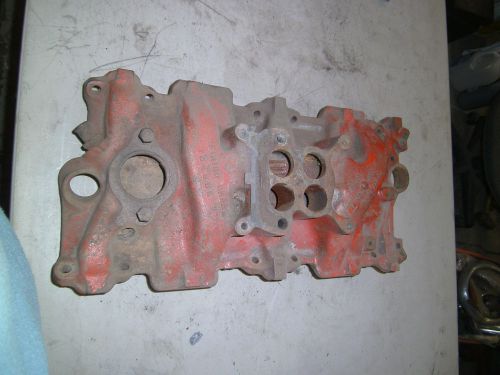 57 corvette intake manifold-cast iron  part # 3731398