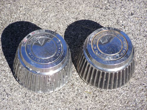 Chevy chevrolet disc brake hubcap centers late 60&#039;s