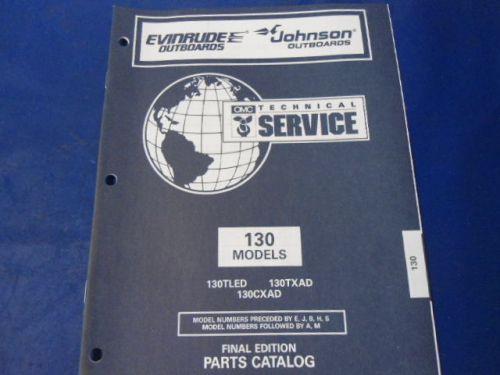 1996 evinrude johnson parts catalog , 130  models