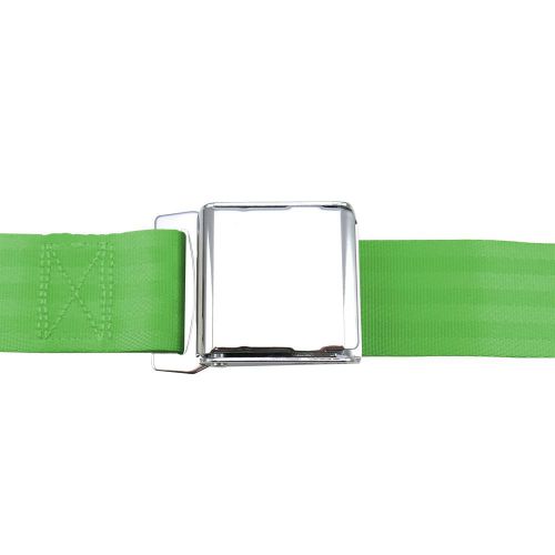 2pt green retractable seat belt airplane buckle - eachsafety belt replacement