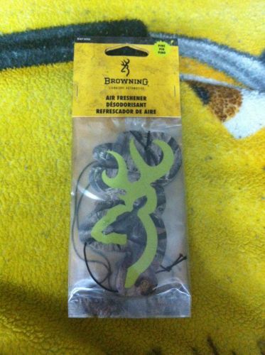 Browning 3 pack camo hanging air fresheners ~ pine