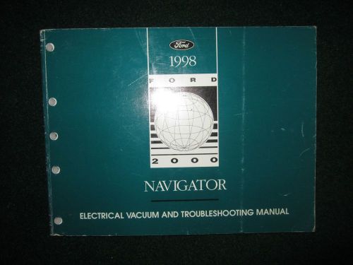 1998 lincoln navigator electrical wiring diagram manual dealer