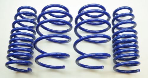 1.5&#034;/1.2&#034; drop blue suspension lowering springs kit fits hyundai genesis coupe