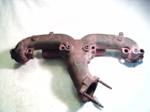 Vintage gm  ram horn exhaust manifold