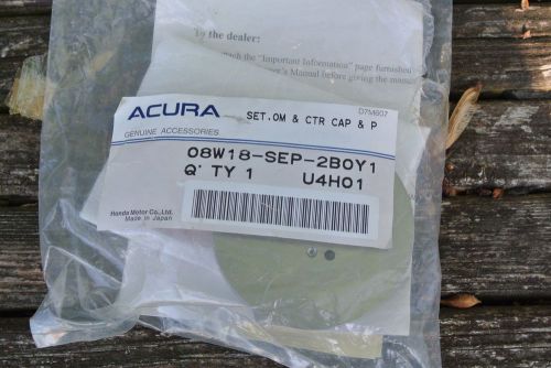 Acura tl oem centercap gray center cap 08w18sep-2b0y1 new