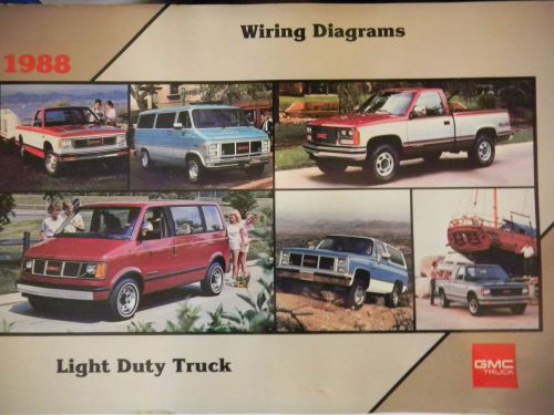 Find 1988 GMC Light Duty Truck Wiring Diagrams in Dallas, Texas, United