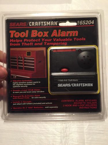 New in packaging sears/craftsman 965204 tool box alarm anti-theft alarm
