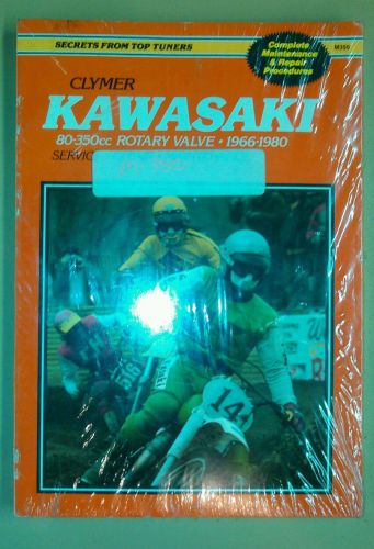 Clymer kawasaki 80-350cc rotary valve 1966-1980 service manual