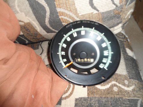 67 / 68 camaro / firebird 120 mph speedometer  mint