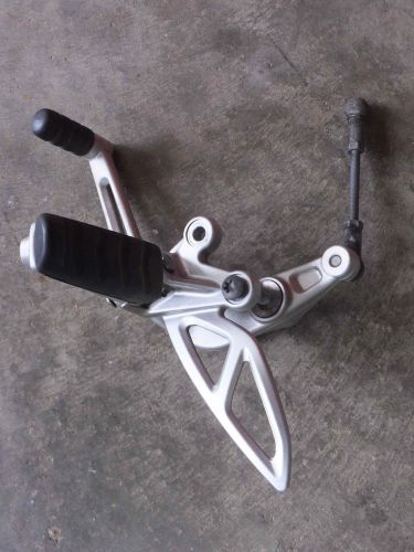 Bmw r1200s left rider foot peg with shift lever