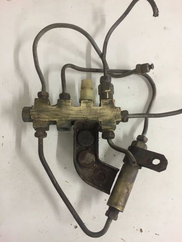 1968 69 boss shelby  mustang brake proportioning valve