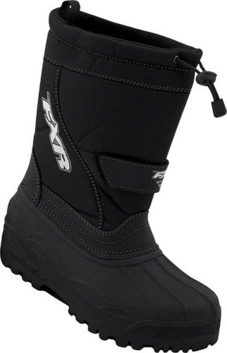 New fxr-snow shredder adult waterproof boots, black, us-13