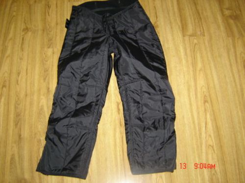 Bmw motorrad thinsulate black leggings size eu 40 u.s.a 40r