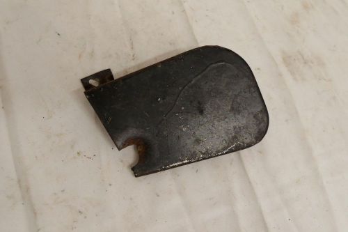 1955-1957 chevy bel air 210 150 trunk hinge cover plate lh (a10586)