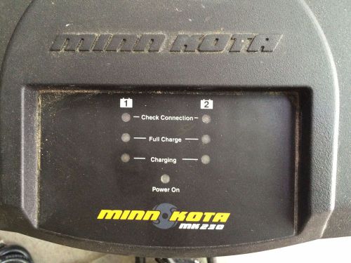 Minn kota mk250d 2 bank digital on-board charger