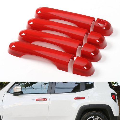 Rd outside door handle cover catch bar trim moulding for renegade 2016