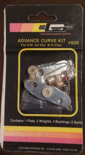 #929 new 1969 &amp; later g.m. hei delco distributor advance curve kit (u)