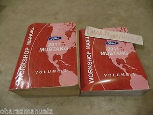 2011 ford mustang service manuals oem