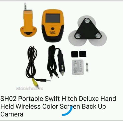 Swift hitch wireless backup camera