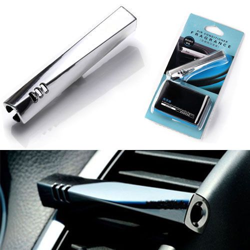 Clip-on flavor air vent freshener auto perfume scent for car vehicle truck
