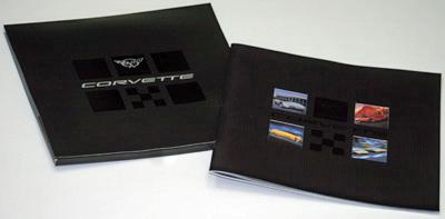 2002 corvette dealers brochure w/  pouch mint gm c5 02