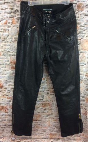 Vintage amf harley davidson genuine leather pants size 36