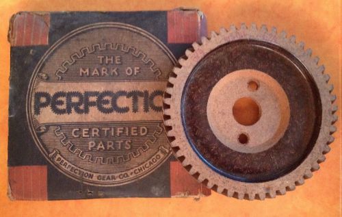 Vintage new old stock perfection certified parts chicago fiber timing gear # 624